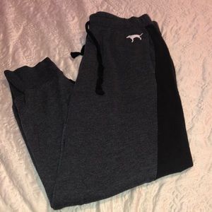 Pink Victoria’s Secret sweatpants